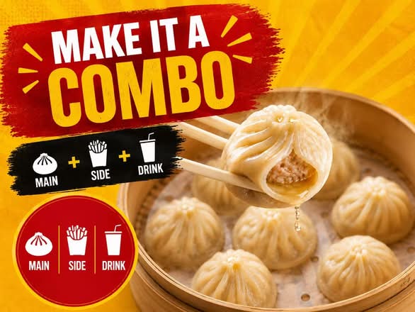 Soup-Filled Dumpling Combo  / 小笼包套餐